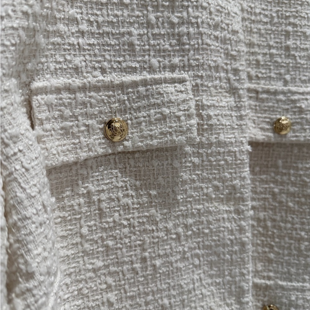 H&M White tweed jacket - Picture 2 of 6